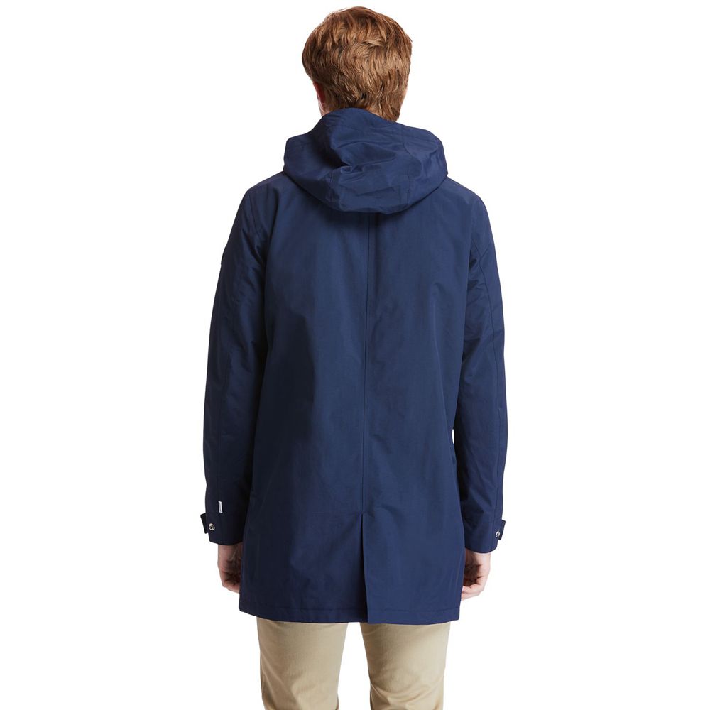 Chaquetas Timberland Argentina Hombre - Mount Redington Waterproof - Azul Marino - KWJEDA-289